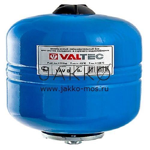 Мембранный бак VALTEC для водоснабжения 200 л
