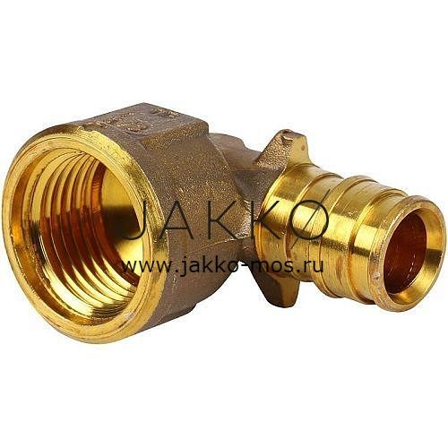 Угольник с внутренней резьбой Uponor Латунь Q&E 25-RP3/4″